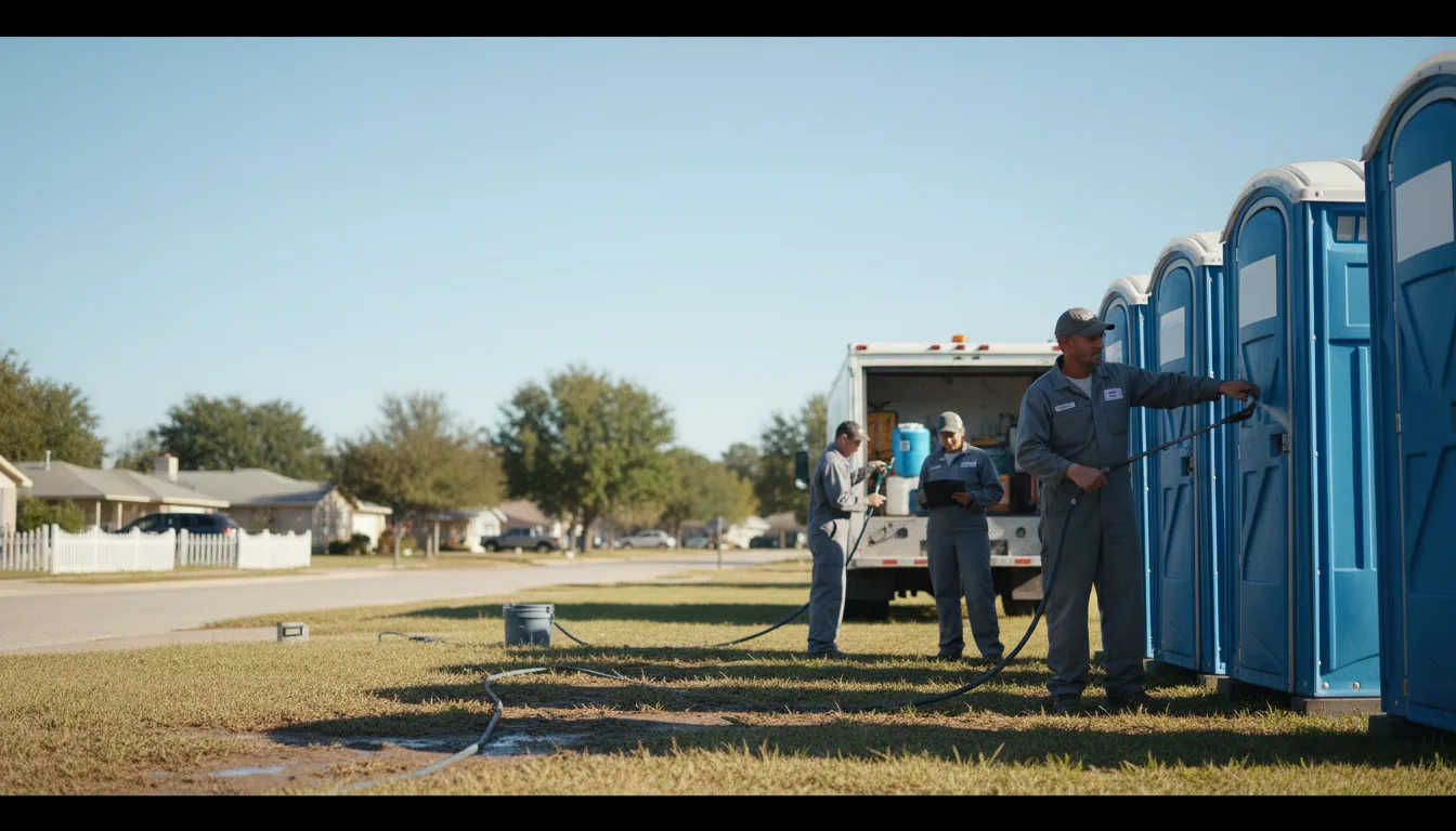 Long-Term Portable Toilet Rental in Hoffman, IL near me